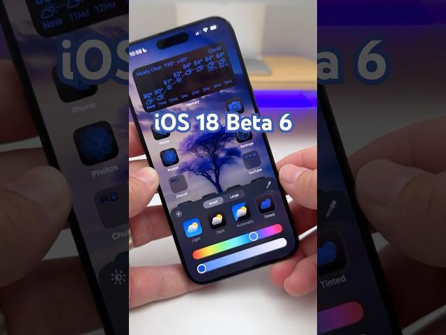 iOS 18 Beta 6 - Top 5 Features