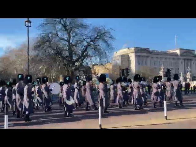 Band of the Irish Guards and 1st Battalion Grenadier Guards
