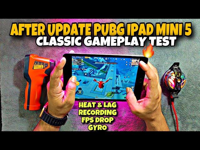 After Update iPad Mini 5 Classic Pubg Gameplay Test | Best low Price iPad For Pubg in 2024