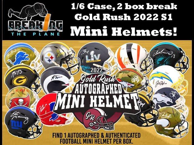 Ebay Gold Rush S1 Mini Helmets 2 box break!