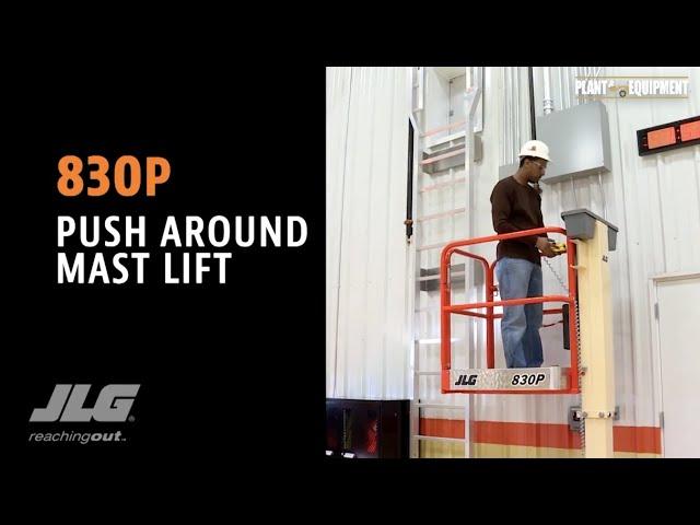 JLG Industries - 830P Push Around Lifts