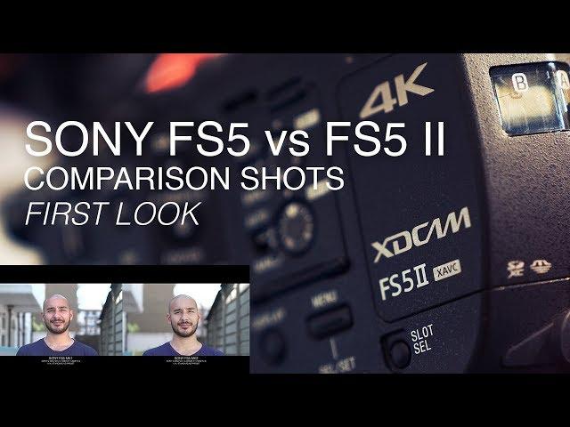 Sony FS5 vs FS5 II Sample Footage | Side-by-Side Comparison Video | Venice Colour Science Test