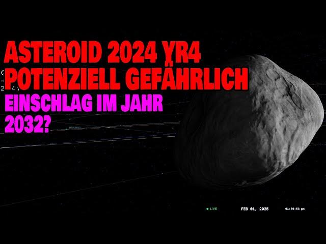 Asteroid 2024 YR4 ist potenziell gefährlich - Einschlag im Jahr 2032?