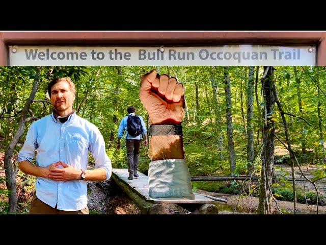 Are out and back hikes fun?  Featuring the Bull Run Occoquan Train in Fairfax, Virginia