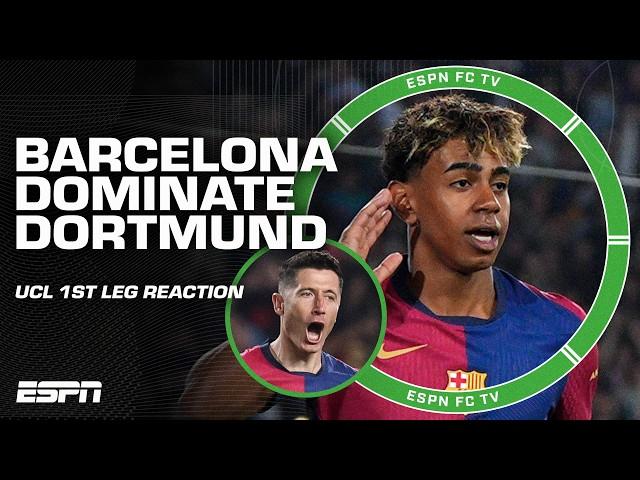 FULL REACTION: Barcelona show DOMINANCE in 4-0 win vs. Borussia Dortmund  | ESPN FC