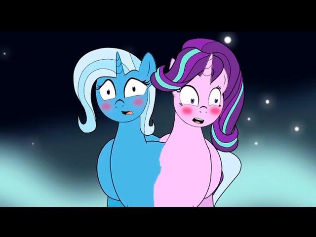 Фокусы лучших подруг - анимация my little pony