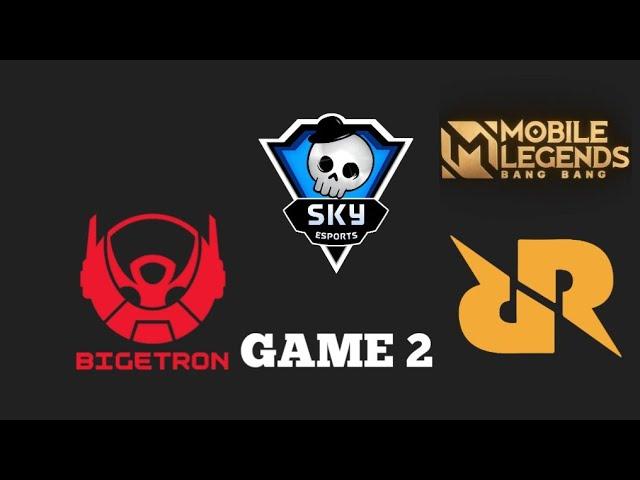 BIGETRON ERA VS RRQ MIKA ( GAME 2 ) SKYESPORTS SEA CHAMPIONSHIP PLAYOFFS  DAY 2