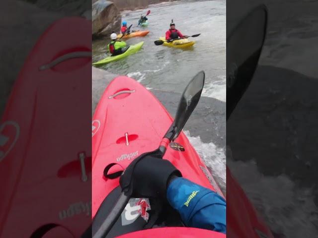 Dusting off the whitewater boat!  #jacksonkayaks #whitewater #whitewaterkayaking