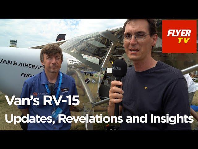 Van's RV-15, latest updates, revelations and insights