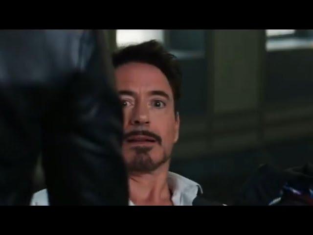 Tony stark breaks the fourth wall