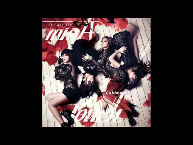 miss A - No Mercy (english sub+rom+hangul)