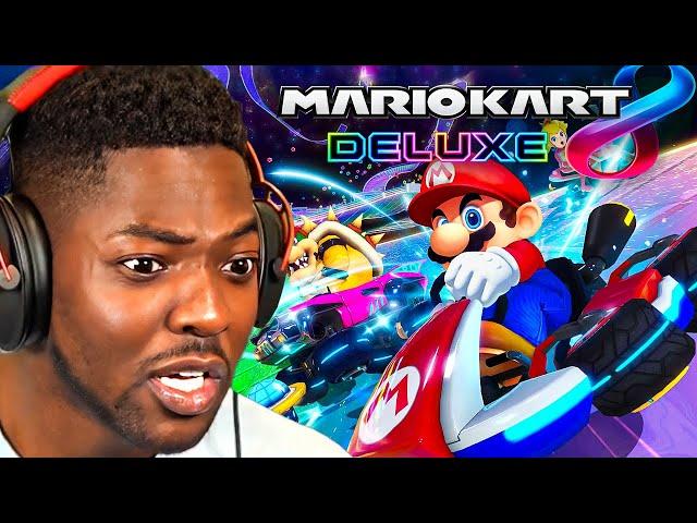 OUR MOST COMPETITIVE MARIO KART RACES IN A MINUTE (Mario Kart 8)