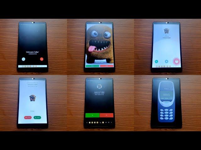 6 Custom Phone Dialer incomingcall Samsung Tab A7 Lite