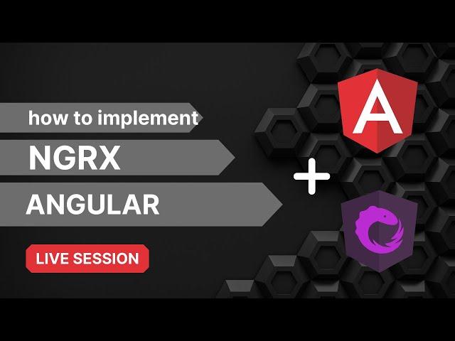 NGRX in angular | state Management with NGRX | Live Session