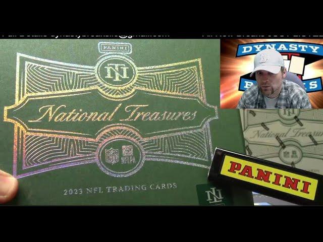 2023 National Treasures Football Card 12 Box Mixer Case Break #1