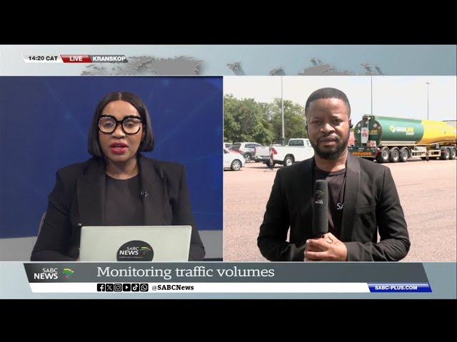 Monitoring traffic volumes: Katlego Nyoni reports