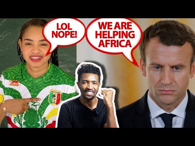 Africans React to Macron Being Publicly Lectured by Malian Teen at the France-africa Summit