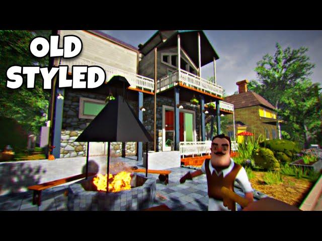 OLD MEMORIES But It's ALPHA 1 [FULL WALKTHROUGH] | Hello Neighbor Mods