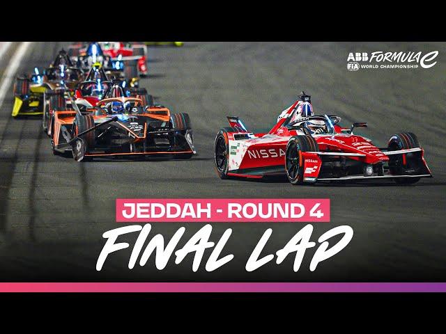 A Tight Battle RIGHT to the Line 🫨 | 2025 Jeddah E-Prix Round 4