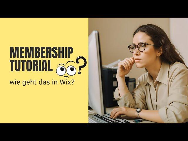 Mit Wix eine Membership erstellen