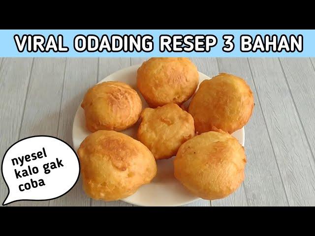 viral !! odading resep 3 bahan | super enak