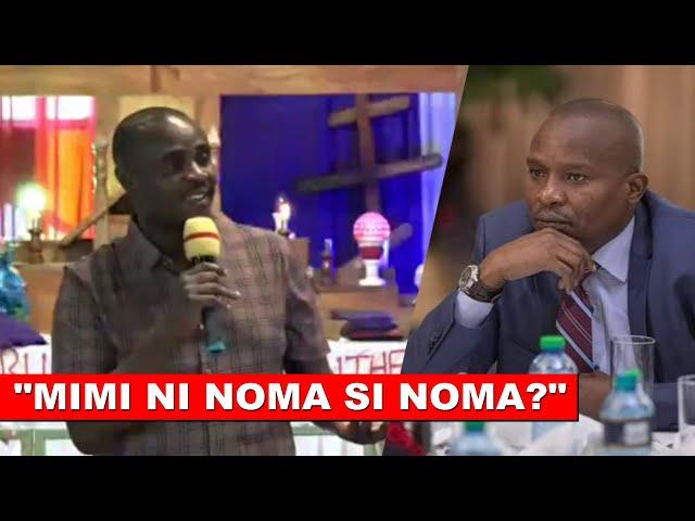 "MIMI NI NOMA SI NOMA?" Drama as Cleophas Malalah mocks DP Kindiki in Meru Church!
