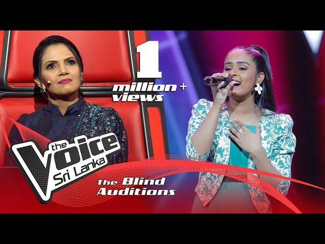 Hansi Shalika - Mal Sara Hee Sarin (මල්සර හී සරින්) | Blind Auditions | The Voice Sri Lanka