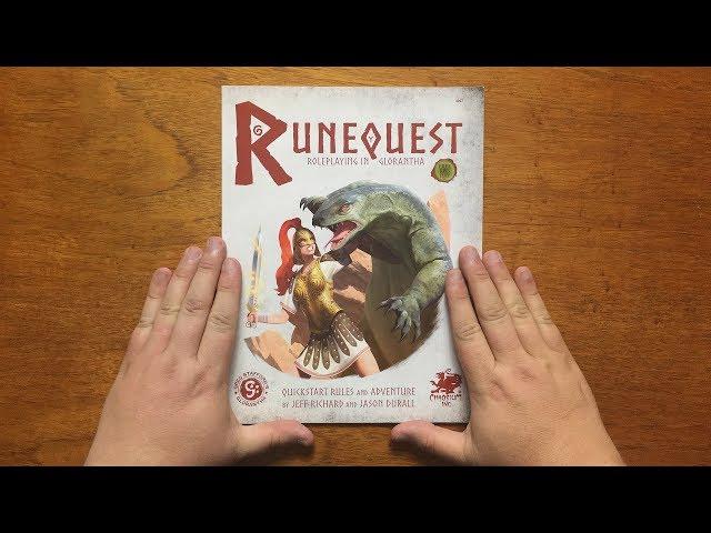 Quickstart Rules for RuneQuest: Glorantha by Chaosium