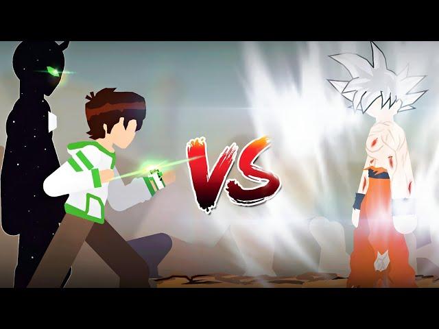 Ben 10 Vs Goku | Part 2 | Epic Battle | SK Animations