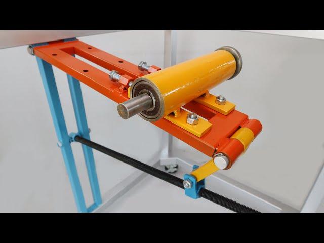 DIY Tool | Make An Adjustable Table Saw From Motor | How To Build A Table Saw Without Circular Saw