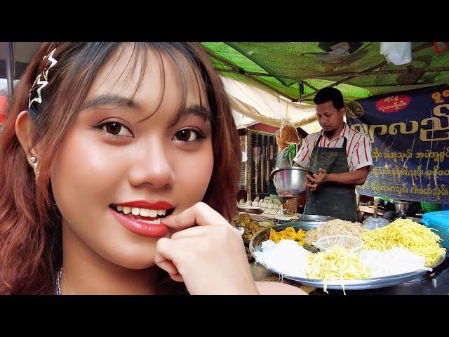 Burmese streetfood is delicious!