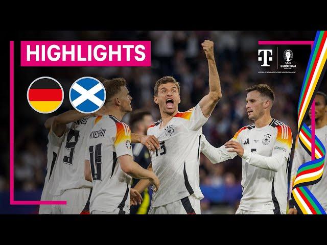 Deutschland - Schottland, Highlights | UEFA EURO 2024, Gruppenphase | MagentaTV