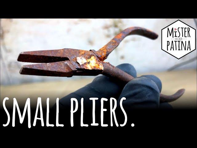 Rusted Jammed Pliers Tool Restoration - Mirror Finish | Mister Patina