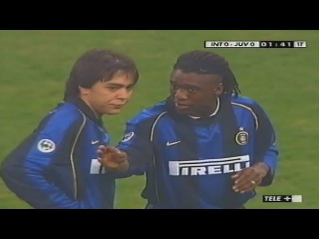 Once in Italy 2 !!! The Day When 2 Powerful Goals by Seedorf Saved Inter ( Juventus vs Inter 2001)