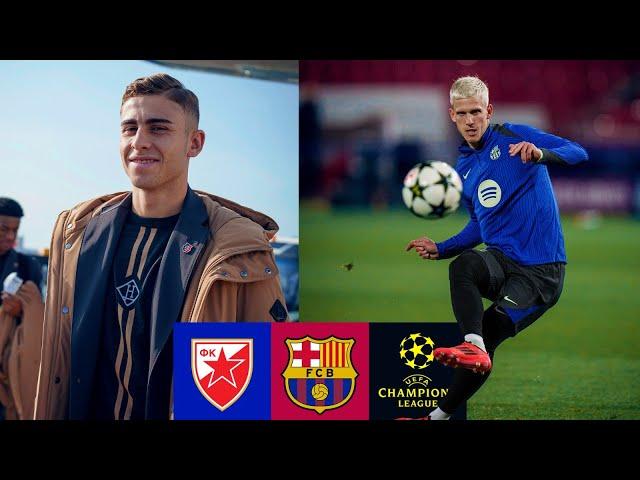  MATCH PREVIEW: CRVENA ZVEZDA vs FC BARCELONA  | UEFA CHAMPIONS LEAGUE