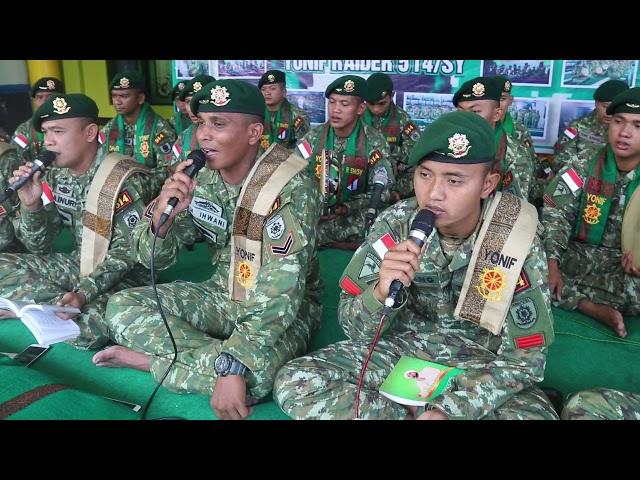 Yonif Raider 514/SY  Bersholawat ( Hayyul Hadi )