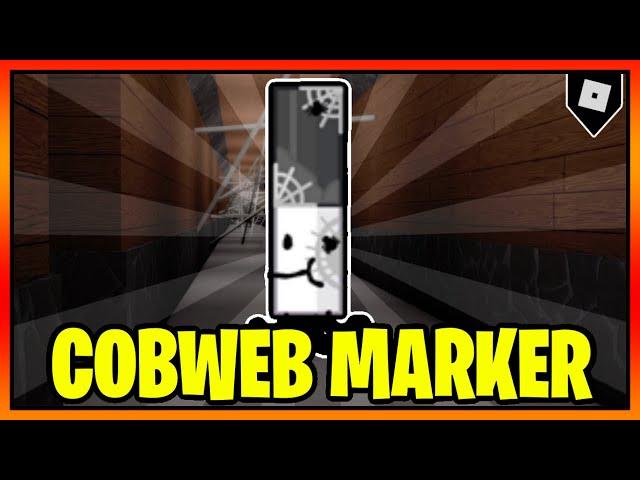 How to get the "COBWEB MARKER" in FIND THE MARKERS || Roblox