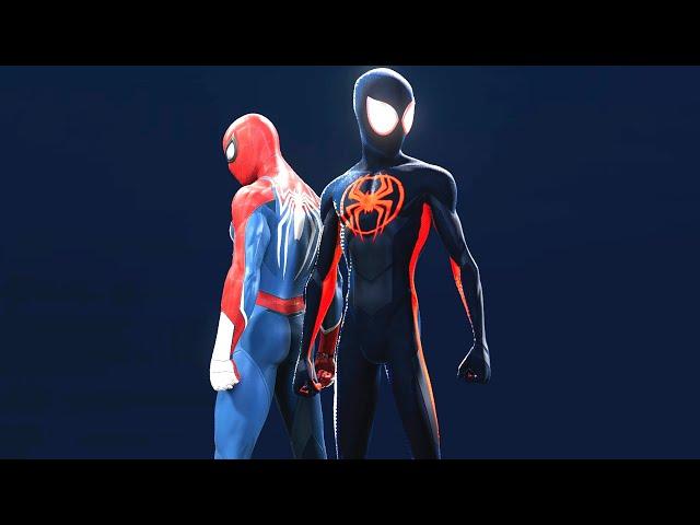 Spider-Man 2 (PS5 4K 60FPS) - Across The Spider-Verse Suit Gameplay: Free Roam & Crime Fighting