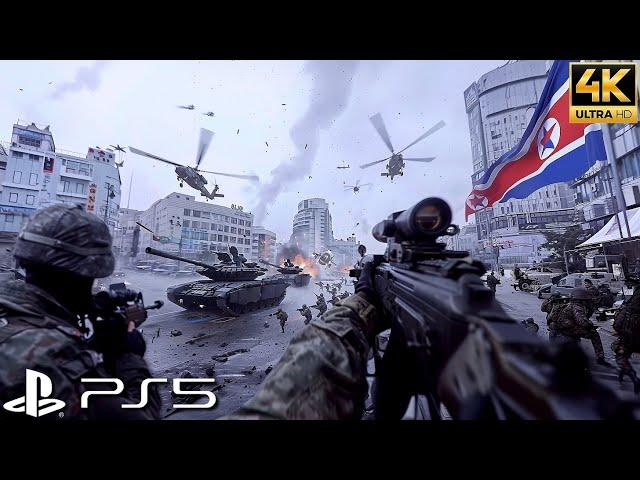 North Korean Invasion™ | Ultra Realistic Immersive Graphics Gameplay [4K 60FPS] Call of Duty