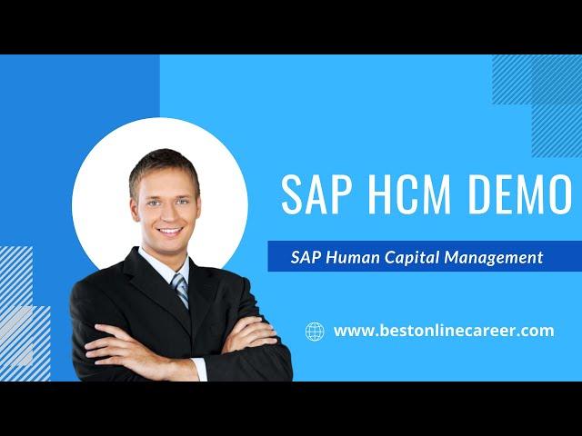 SAP HCM Online Training | SAP HCM Online Training Videos| SAP HCM Demo