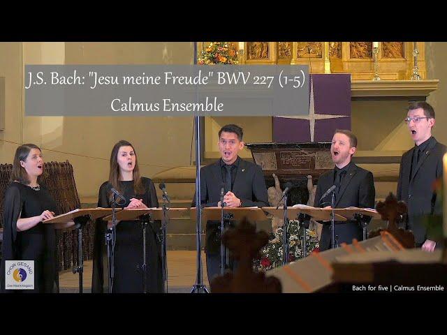 J.S. Bach: "Jesu meine Freude" BWV 227 (1-5) | Calmus Ensemble