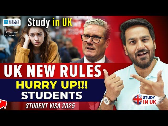 Study in UK: UK New Rules will Affect You from .. | UK Student VIsa Update 2025