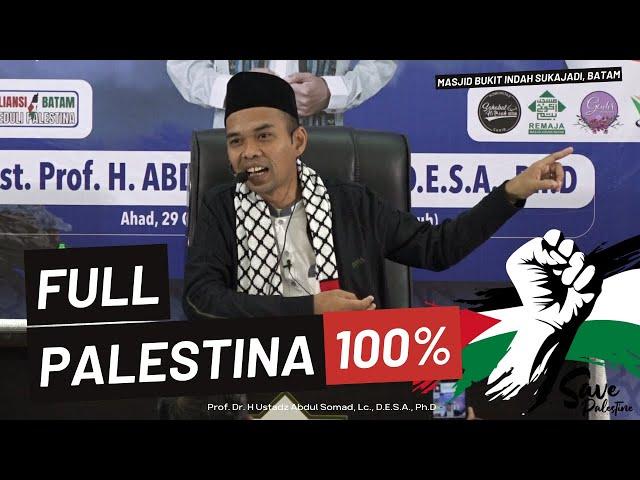 100% UAS Bahas Palestina & Isra*l | Masjid Bukit Indah, Batam| Ustadz Abdul Somad