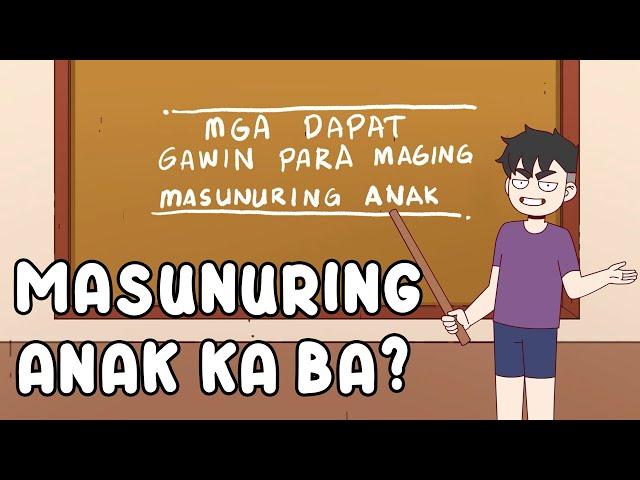 MASUNURING ANAK KA BA? | SHORT VID#1 | JenAnimation