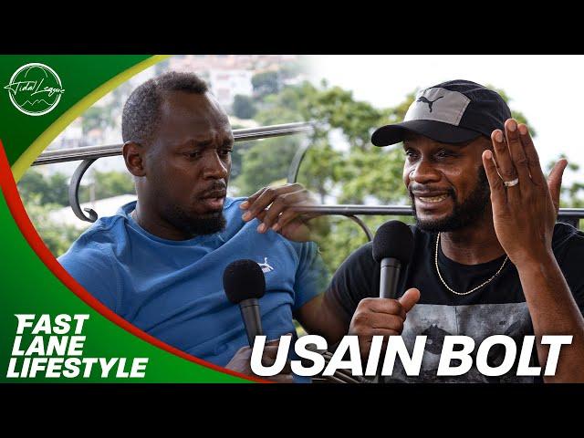 Usain Bolt joins me on the Fast Lane Lifestyle