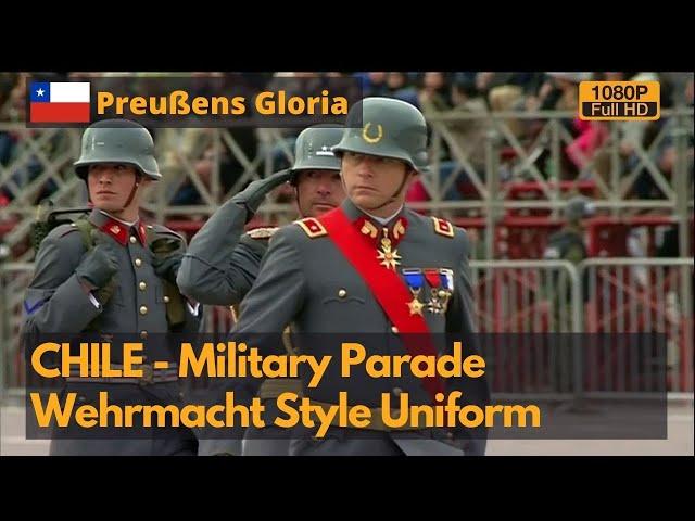 Chile Military Parade - Wehrmacht Style Uniform Compilation-Gran Parada Militar de Chile  (Full HD)