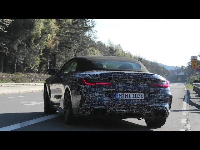 BMW M8 CABRIOLET AT THE NURBURGRING