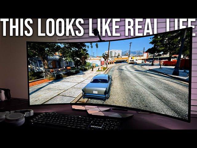 GTA 5 is SO MUCH FUN on a 2024 45" LG UltraWide OLED | LG45GS96QB RTX HDR Gameplay