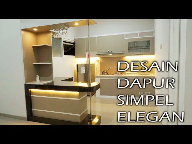 KITCHEN SET MINIBAR MINIMALIST WALKTHROUGH