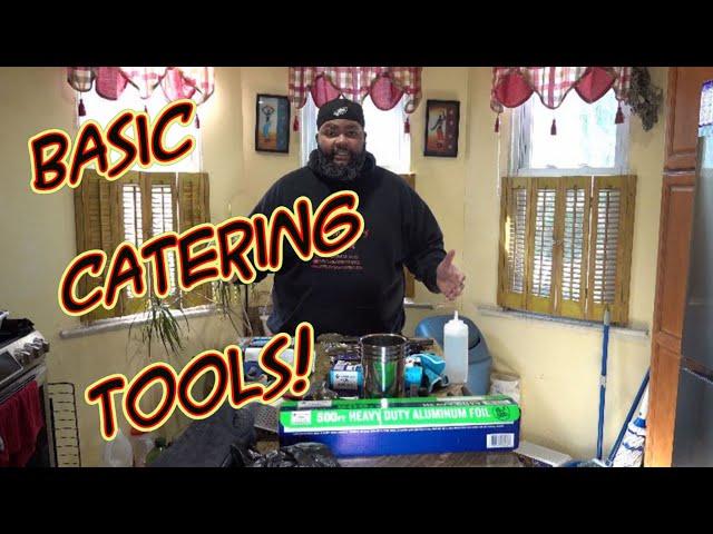 SDSBBQ - Catering Tool Basics For Getting Started